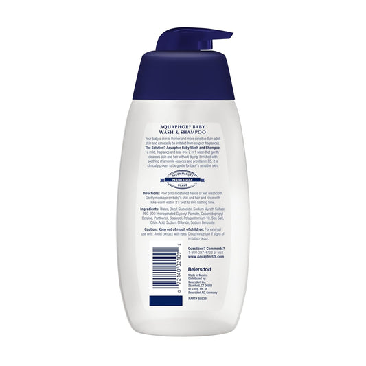 tear-free, clinically proven mild cleansing for sensitive skin and scalp