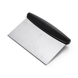 OXO Good Grips Stainless Steel Multi-Purpose Scraper & Chopper – Faster Prep Tool for Home Bakers, Dough Cutter and Vegetable Chopper in One