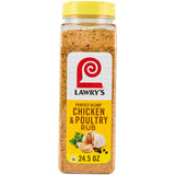 Lawry's Perfect Blend Chicken & Poultry Rub, 24.5 oz – Thoughtful Housewarming Gift for Home Cooks and Grill Enthusiasts