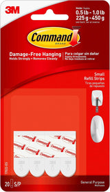 Command Small Refill Strips – Thoughtful Housewarming Gift for Renters and First-Time Homeowners