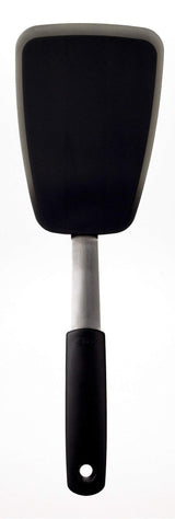 OXO Good Grips Silicone Flexible Turner – Compact Spatula for Small Kitchens and Studio Drawers
