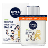 NIVEA MEN Real Madrid Shave Balm – Soothing Post Shave Ritual for Sensitive Skin with Chamomile and Vitamin E