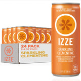 Izze Sparkling Juice – Portable Sparkling Drink for Picnics and Road Trips, 4-Flavor Variety Pack