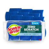 Scotch-Brite Zero Scratch Scrub Sponge – Bulk 45 Pack Dish Sponges for Efficient Household Stocking, Nonstick Safe Kitchen Scrubbers