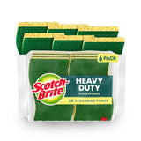 Scotch-Brite Heavy Duty Scrub Sponge – Chemical-Free Cleaning Sponge for Families Wanting Safer Kitchen Hygiene