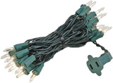 Novelty Lights 14-Set Linkable Vintage Lights – Weather-Resistant Outdoor Patio String Lighting for Pillars and Bushes