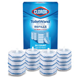 Clorox ToiletWand Disposable Toilet Refills – Fast Germ-Killing Clean for Busy Household Schedules