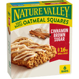 Nature Valley Soft Baked Oatmeal Squares – Day Trip and Camping Pantry Snack, Soft-Baked 12 Bars