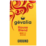 Gevalia House Blend Medium Roast Ground Coffee – Smooth Never Bitter Cup for Study Sessions and Deep Work Blocks