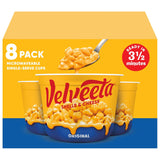 Velveeta Shells & Cheese Original Microwaveable Cup – Easy After-School Lunch for Kids, Single-Serve Pasta Snack