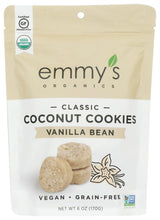 EMMYS Organic Vanilla Coconut Macaroons, 6 OZ – Naturally Gluten-Free Snack for Sensitive Little Eaters