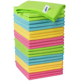 MR.SIGA Microfiber Cleaning Cloth for Home Office Routines, Streak-Free Desk and Screen Wipes