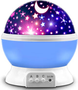 GOLUM Star Projector – Holiday Gift for Kids, Rotating Starry Sky Night Light in Pink Purple Blue and Dino
