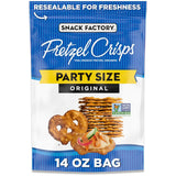Snack Factory Pretzel Crisps Original Non-GMO 14 oz Wholesome Crunch for Mindful Snacking and Clean Eating