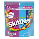 SKITTLES Mash-Ups Berry and Tropical Chewy Candy, 9-Ounce Travel Snack Bag for Road Trips, Car Cup Holders and Rest Stop Stops