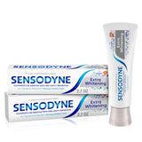 Sensodyne Extra Whitening Toothpaste for Sensitive Teeth – SLS-Free Daily Cavity Protection for Sensitive Mouths