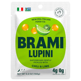 BRAMI Chili & Lime Lupini Bean Snack – Desk Drawer Office Snack to Beat the 3PM Slump, 7g Plant Protein