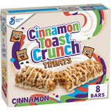 Cinnamon Toast Crunch Cereal Treat Bars, Snack Bars, 8 Ct, 6.8 oz – Stocking Stuffer and Holiday Gift for Snack Lovers