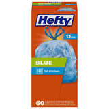 Hefty Blue Trash Bags 13 Gallon – Clean-Lined Kitchen Can Liner for Clutter-Free Homes