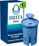 Brita Elite Replacement Filter – Lead-Safe Water for Baby Formula and Nursery Prep, NSF Certified 99% Lead Removal