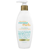 OGX Quenching Coconut Curls Styling Milk – Curly Hair Care Birthday Gift for Her, 6 fl oz
