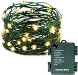 LumioGlow Starry String Lights – IPX7 Waterproof Battery Lights for Patio String Lighting and Backyard Dinner Ambiance
