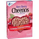 Very Berry Cheerios Gluten Free Cereal Family Size 18.6 oz – Safe, No-Artificial-Color Breakfast for Kids with Celiac