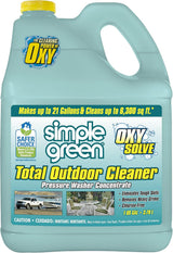 Simple Green Oxy Solve Outdoor Cleaner – 1 Gal Non-Toxic Solution Safe Around Kids, Pets, and Plants