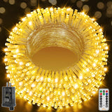Ollny Cool White String Lights 800LED – Birthday Gift for Mom, Indoor and Outdoor Decor with Timer