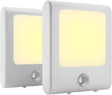 MAZ-TEK Plug in Kids Night Light – Gentle 2700K Motion Light for Playroom, Bathroom and Shared Kids' Room