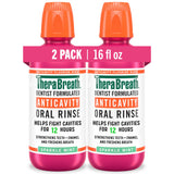 TheraBreath Alcohol-Free Mouthwash – Gentle, Non-Burning Cavity Protection for Sensitive Mouths