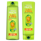 Garnier Fructis Sleek & Shine Set – Thoughtful Birthday Gift for Women with Frizzy Hair, Argan Oil Duo