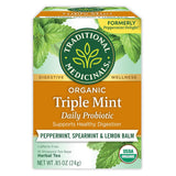 Traditional Medicinals Organic Triple Mint Tea – Calming Evening Wind-Down Ritual for Mindful Self-Care