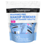 Neutrogena Makeup Remover Wipes – Portable Face Cleansing for Travel & Outdoor Adventures