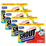Shout Color Catcher Sheets – Family Laundry Room Must for Parents, Safe Mixed Loads for Kids Clothes