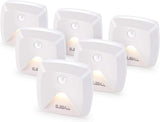 Aurora Glow Motion Night Lights – Warm White Ambient Lighting for Cozy Bedrooms and Living Rooms
