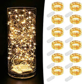 MUMUXI Mini LED String Lights 7.2ft Warm White – Housewarming Gift for Women, Mom, and Friends Who Love Ambient Home Styling