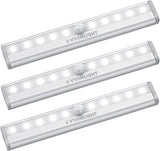 VYANLIGHT Motion Sensor Light Bar – Polished Metallic Accent Lighting for Modern Kitchens and Walk-In Closets