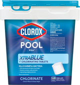 Clorox Pool&Spa XtraBlue Slow-Dissolving 1" Pool Tablets – Spa-Like Water Feel at Home, Gentle Conditioning for Daily Backyard Relaxation