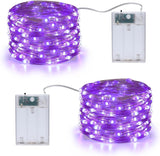 Joomer Starry Lights Battery Operated – Housewarming Gift for Friends, Warm White Room Decor with Timer