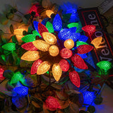 AWQ Pine-Cone String Lights – Thoughtful Housewarming Gift for Her, Cozy Warm White Bedroom Decor