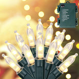 Blissun Kids Room String Lights – Battery Operated Cool Touch Fairy Lights for Nursery, Playroom & Toddler Bedroom, Warm White