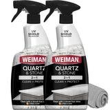 Weiman Quartz Countertop Cleaner and Polish – Calm Citrus-Scented Clean for a Mindful Kitchen Ritual