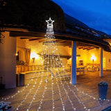 Brightown Star String Lights – Child-Safe Cascading Holiday Lights for Nursery, Playroom, and Kids' Bedroom
