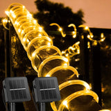 Brightown Solar Rope Lights – Thoughtful Housewarming Gift for Her, Warm White Garden & Patio Fairy Lights