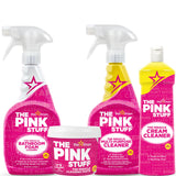 Stardrops The Pink Stuff Miracle Cleaning Bundle – Quick Reset Cleaning Kit for Home Office and Study Spaces