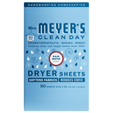 Mrs. Meyer's Clean Day Dryer Sheets – Phthalate-Free Simplicity for Clean Living