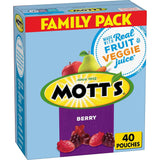 Mott's Halloween Fruit Snacks for Kids – Gluten Free Animal Shaped Goody Bag Stuffer, 40 Pouch Family Pack