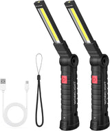 Suranew Rechargeable LED Work Light – Compact Trail and Camp Lantern for Hikers, Backpackers, and Night Walks