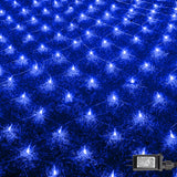 FUNPENY 9.8ft x 6.6ft Net Lights – Connectable Outdoor String Mesh for Camping, Pergola and Backyard Parties